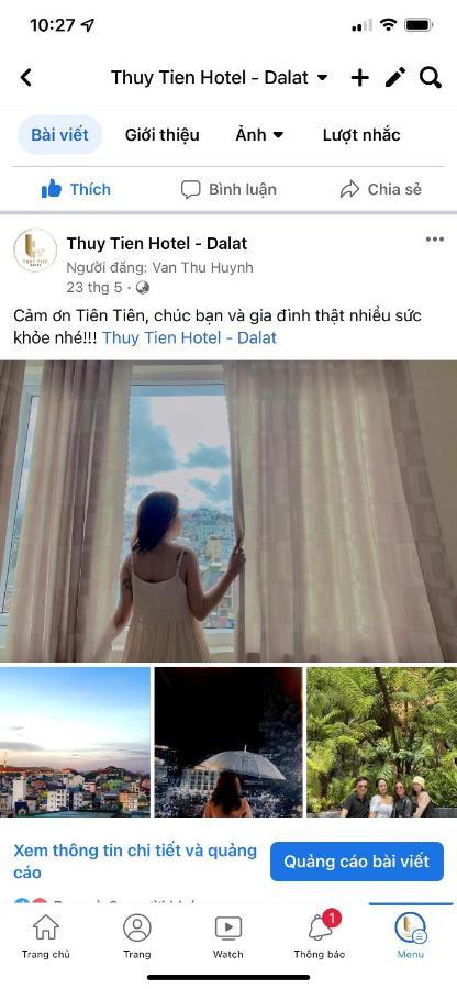 Khach San Thuy Tien Hotel Dalat Bagian luar foto